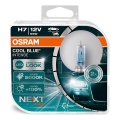 SADA 2x Autožiarovka COOL MODRÁ H7 PX26d/55W/12V 5000K - Osram