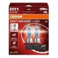 SADA 2x Autožiarovka NIGHT BREAKER H11 PGJ19-2/55W/12V - Osram