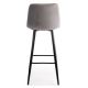 SADA 2x Barová stolička HOKER 105x44 cm šedá