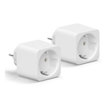 SADA 2x Inteligentná zásuvka Philips Hue Smart plug EU SCHUKO