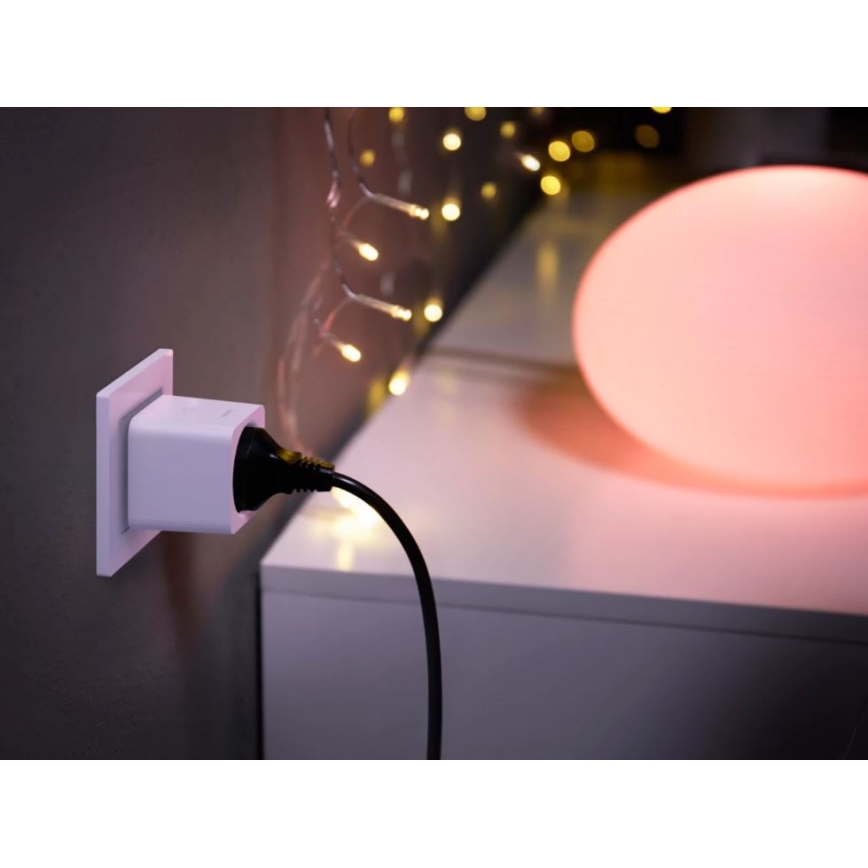 SADA 2x Inteligentná zásuvka Philips Hue Smart plug EU SCHUKO