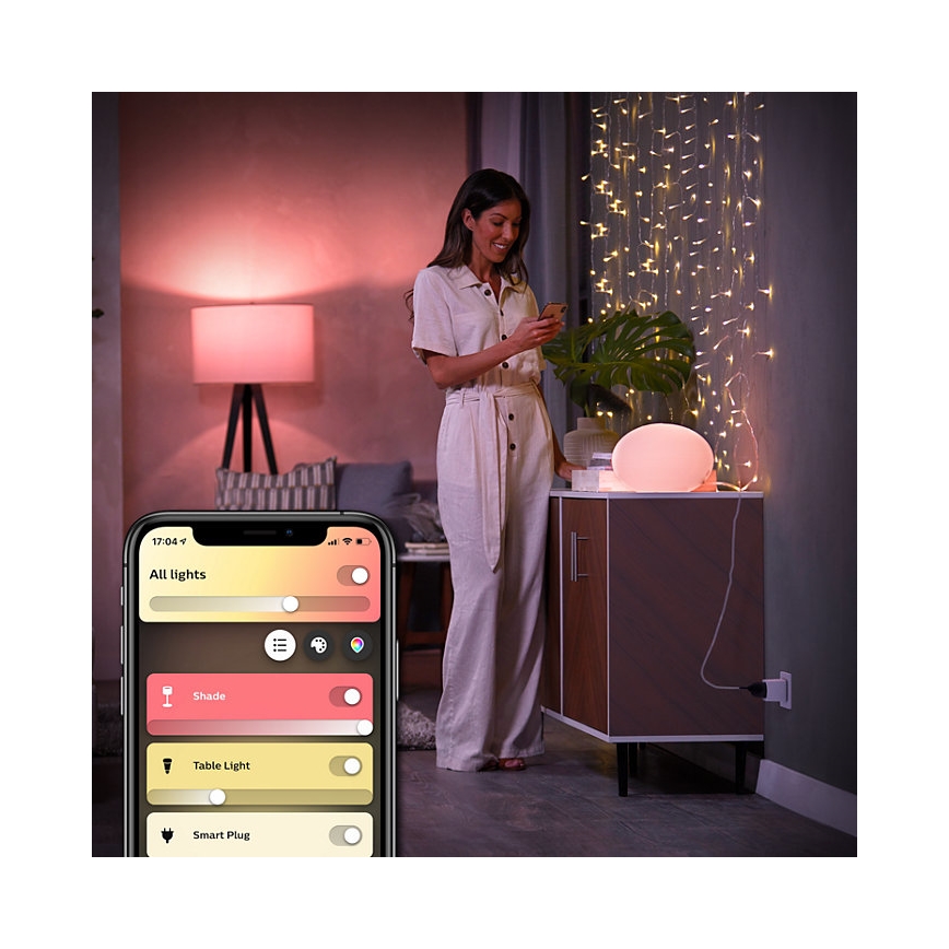 SADA 2x Inteligentná zásuvka Philips Hue Smart plug EU SCHUKO
