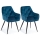 SADA 2x Jedálenská stolička HANA modrá