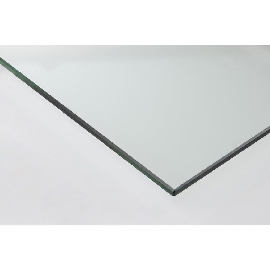 SADA 2x Konferenčný stolík SARON 90x50 cm sivá/priehľadná