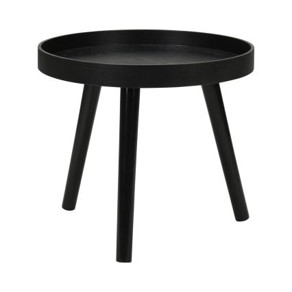 SADA 2x konferenčných stolíkov VERDE pr. 60/38 cm čierna
