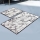 SADA 2x Kúpeľňová predložka MARBLE 60/100 cm biela/čierna