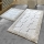 SADA 2x Kúpeľňová predložka STONE 60/100 cm biela