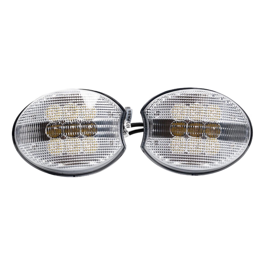 SADA 2x LED Bodové svietidlo pre traktor JOHN DEER LED/45W/10-30V IP69 5700K