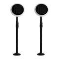 SADA 2x LED Nastaviteľná solárna lampa GARDEN LED/3W/5V 42-80 cm 4000K IP65 1000 mAh