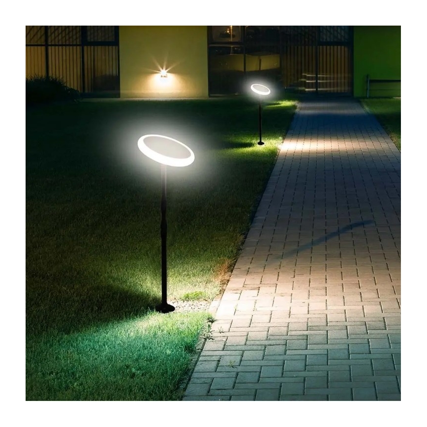SADA 2x LED Nastaviteľná solárna lampa GARDEN LED/3W/5V 42-80 cm 4000K IP65 1000 mAh