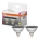 SADA 2x LED stmievateľná reflektorová žiarovka MR16 GU5,3/5W/12V 2700K 36° CRI 90 - Osram