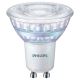 SADA 2x LED Stmievateľná žiarovka Philips Warm Glow GU10/3,8W/230V 2200-2700K CRI 90
