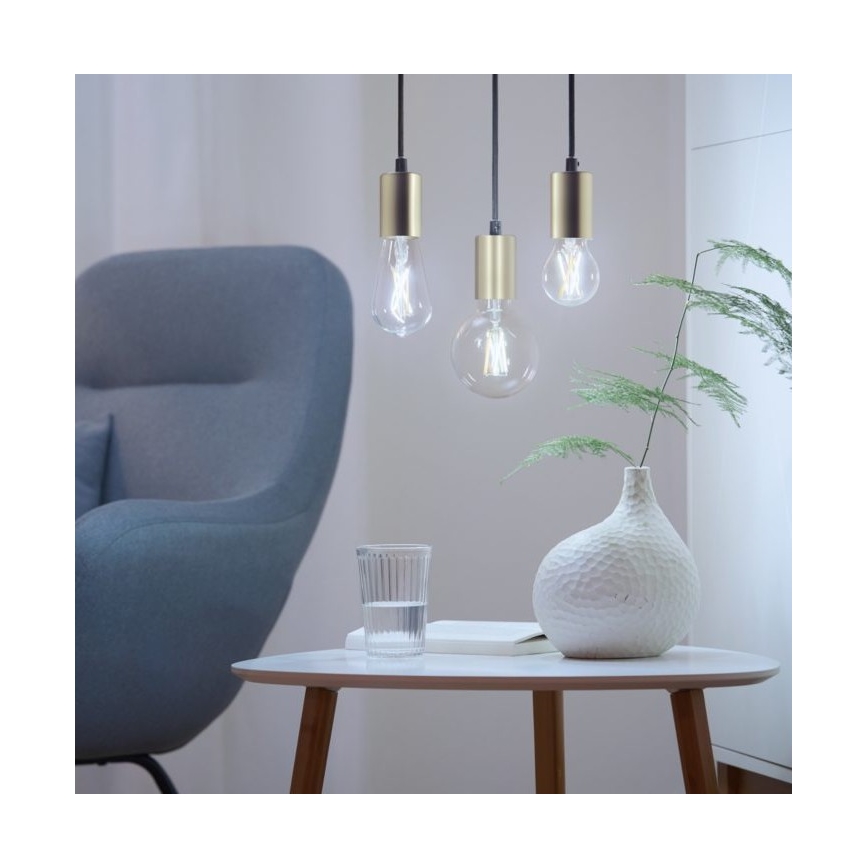 SADA 2x LED Stmievateľná žiarovka VINTAGE FILAMENT A60 E27/6,7W/230V 2700-6500K CRI 90 Wi-Fi - WiZ