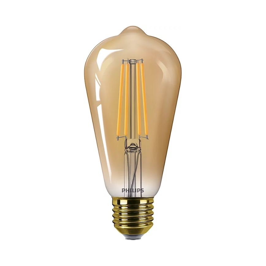 SADA 2x LED Stmievateľná žiarovka VINTAGE Philips ST64 E27/4,2W/230V 2200K