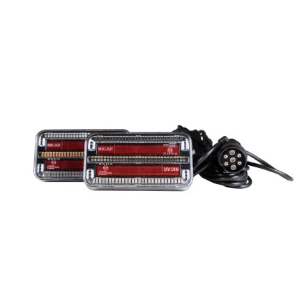 SADA 2x LED Svetlo na prívesný vozík s dynamickým blinkrom LED/12-24V IP65