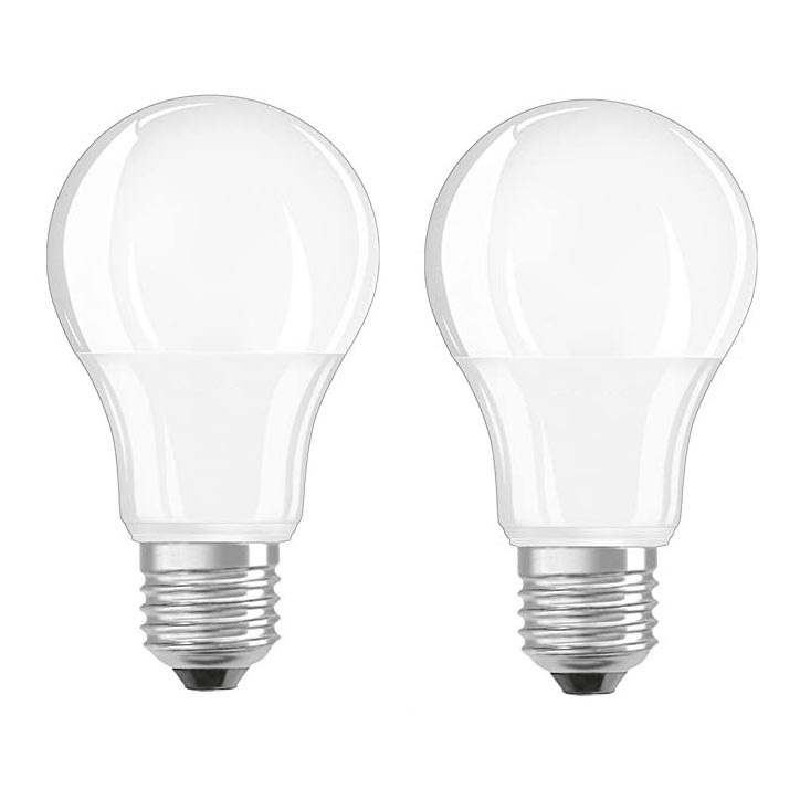 SADA 2x LED Žiarovka A60 E27/8,5W/230V 2700K