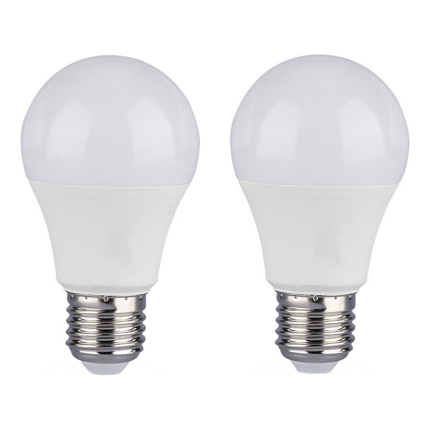 SADA 2x LED Žiarovka A60 E27/9W/230V 3000/4000/6400K