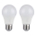 SADA 2x LED Žiarovka A60 E27/9W/230V 3000/4000/6400K