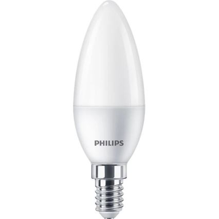 SADA 2x LED Žiarovka Philips B35 E14/5W/230V 4000K