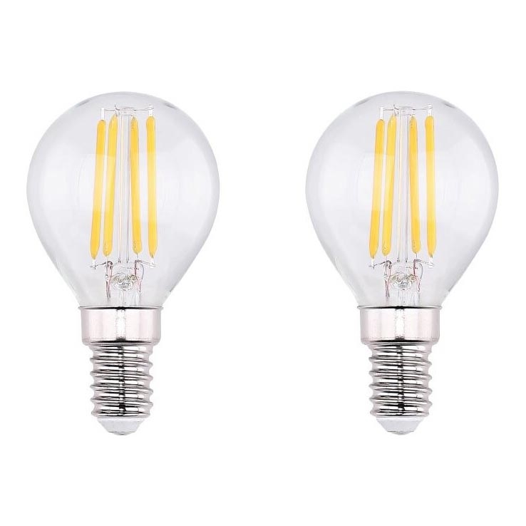 SADA 2x LED Žiarovka VINTAGE E14/4W/230V 2700K - Globo 10589-2K