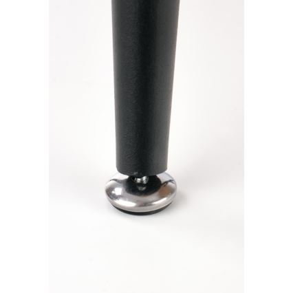 SADA 2x Odkladací stolík NICEA pr. 40/60 cm zlatý dub/čierna
