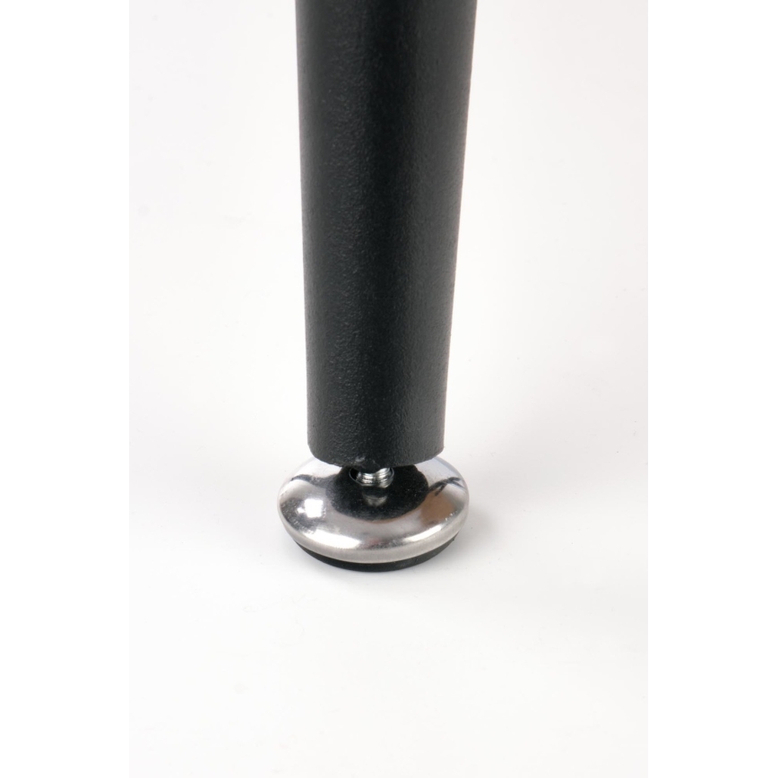 SADA 2x Odkladací stolík NICEA pr. 40/60 cm zlatý dub/čierna