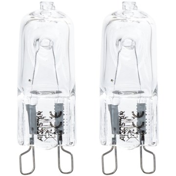 SADA 2x Priemyselná žiarovka G9/25W/230V 2700K - Aigostar