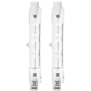 SADA 2x Priemyselná žiarovka J78 R7s/120W/230V 2900K - Aigostar
