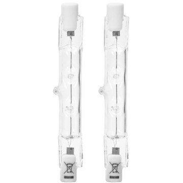 SADA 2x Priemyselná žiarovka J78 R7s/80W/230V 2900K - Aigostar