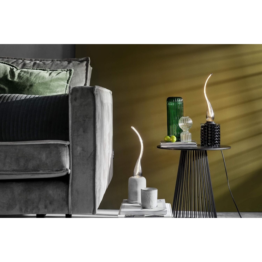 SADA 2x stmievateľných LED žiaroviek LAMDA E27/4W/230V 2100K číre