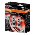 SADA 2× LED autožiaroviek NIGHT BREAKER SPEED H7 PX26d/16W/12V 6000K - Osram