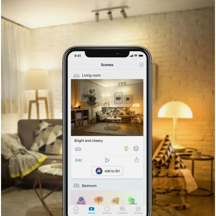 Sada 2× stmievateľných LED žiaroviek A60 E27/9W/230V 2700K Wi-Fi + diaľkové ovládanie - WiZ