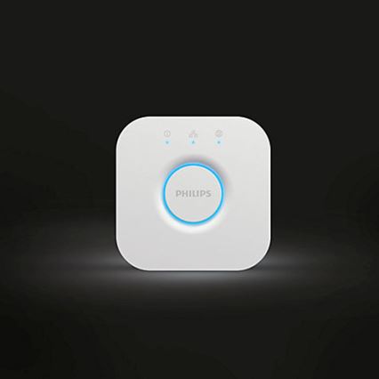 SADA 2x stmievateľné LED žiarovky Philips Hue WHITE AMBIANCE GU10/4,2W/230V 2200-6500K + Hue bridge