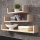 Sada 3 ks nástenných políc TRIO 40/60/80x11x18 cm, dekor dub sonoma