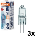 SADA 3 ks žiaroviek do rúry HALOSTAR G4/20W/12V 2700K - Osram