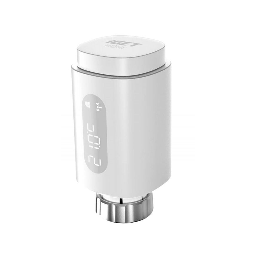 SADA 3x Inteligentná termostatická hlavica s LED displejom 2xAA/3V Zigbee