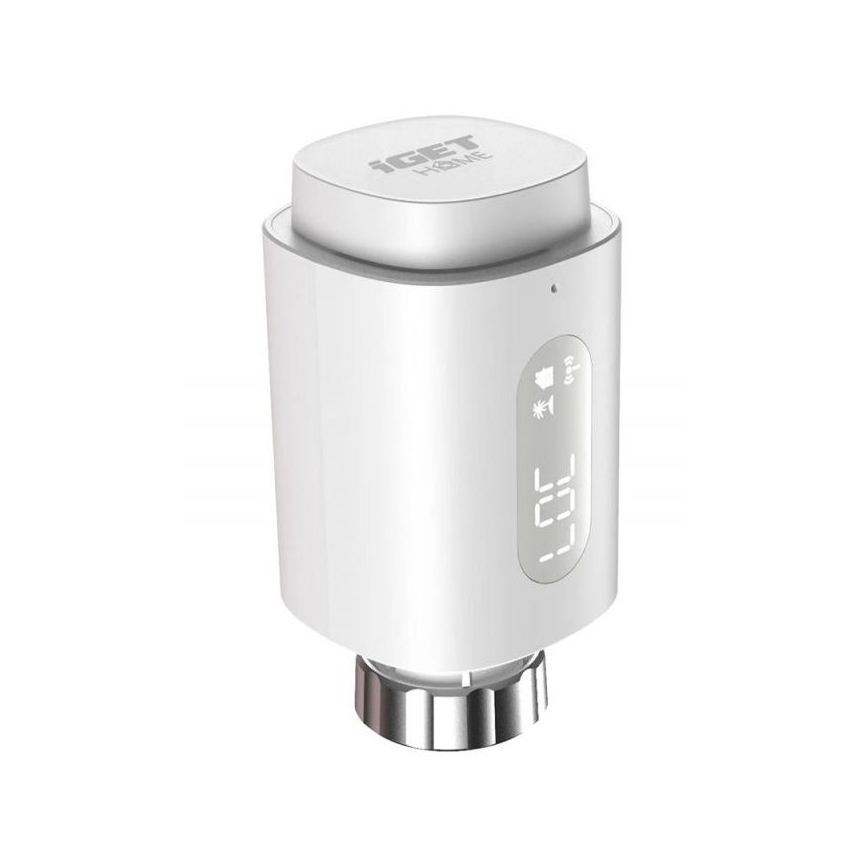 SADA 3x Inteligentná termostatická hlavica s LED displejom 2xAA/3V Zigbee