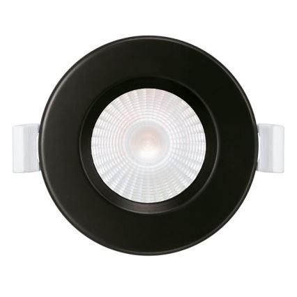 SADA 3x LED Kúpeľňové podhľadové svietidlo LED/5,5W/230V 2700K IP65 čierna