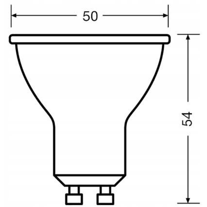 SADA 3x LED reflektorových žiaroviek PAR16 GU10/6,9W/230V 4000K 60° - Osram