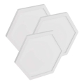 SADA 3x LED RGBIC+CCT Stmievateľný panel - rozšírenie LED/1,8W/230V Wi-Fi Tuya