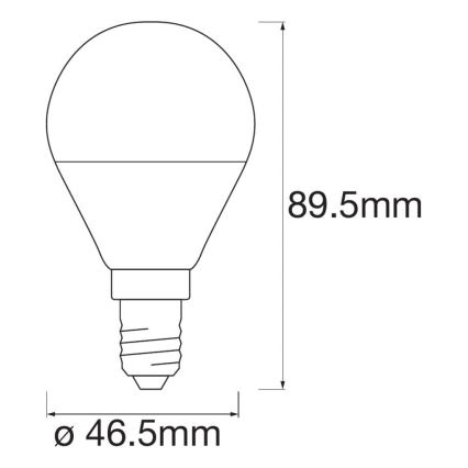 SADA 3x LED RGBW Stmievateľná žiarovka SMART+ E14/5W/230V 2700K-6500K Wi-Fi - Ledvance