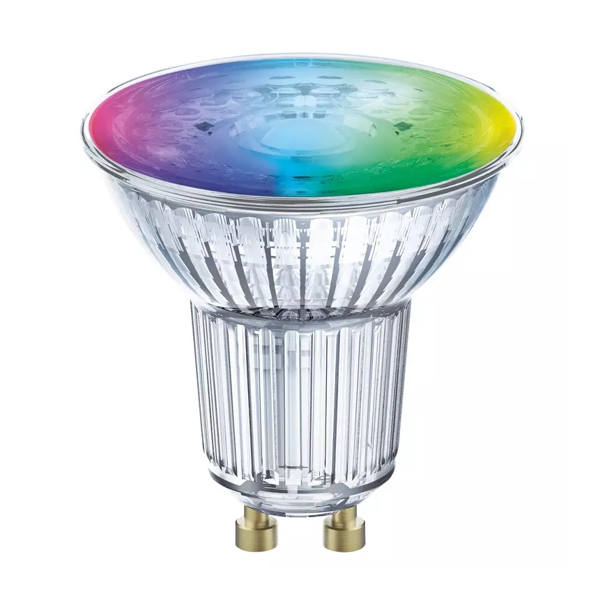 SADA 3x LED RGBW Stmievateľná žiarovka SMART+ GU10/4,9W/230V 2700K-6500K Wi-Fi - Ledvance