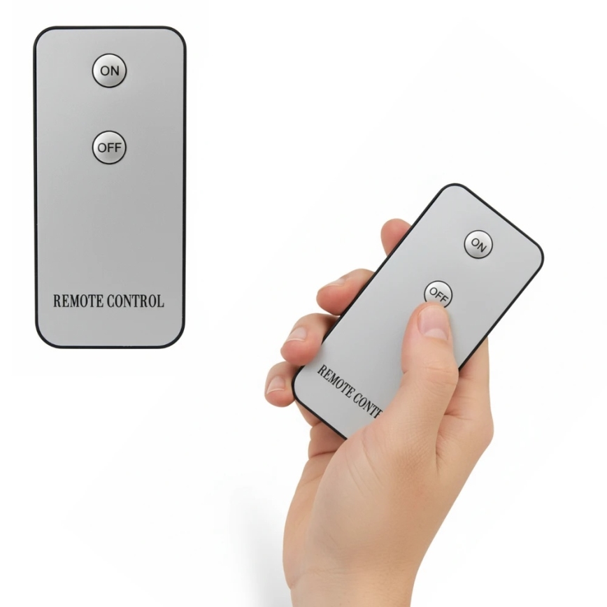 SADA 3x LED sviečok BRILLO LED/3xAAA krémová + diaľkové ovládanie