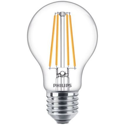 Sada 3x LED žiaroviek VINTAGE Philips E27/8,5W/230V 2700K