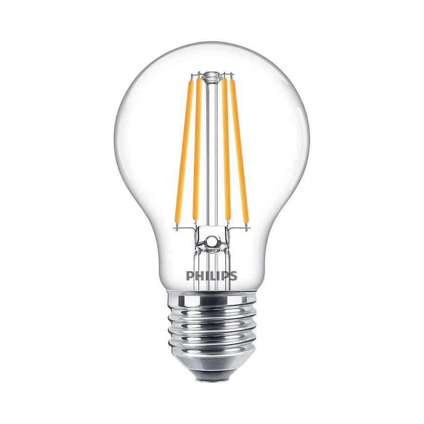 Sada 3x LED žiaroviek VINTAGE Philips E27/8,5W/230V 2700K