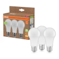 SADA 3x LED žiaroviek z recyklovaného plastu A100 E27/14W/230V 2700K - Osram