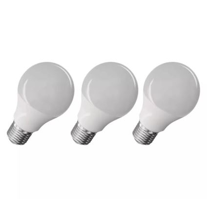 SADA 3x LED Žiarovka A60 E27/7,2W/230V 4000K CRI 94 Ra