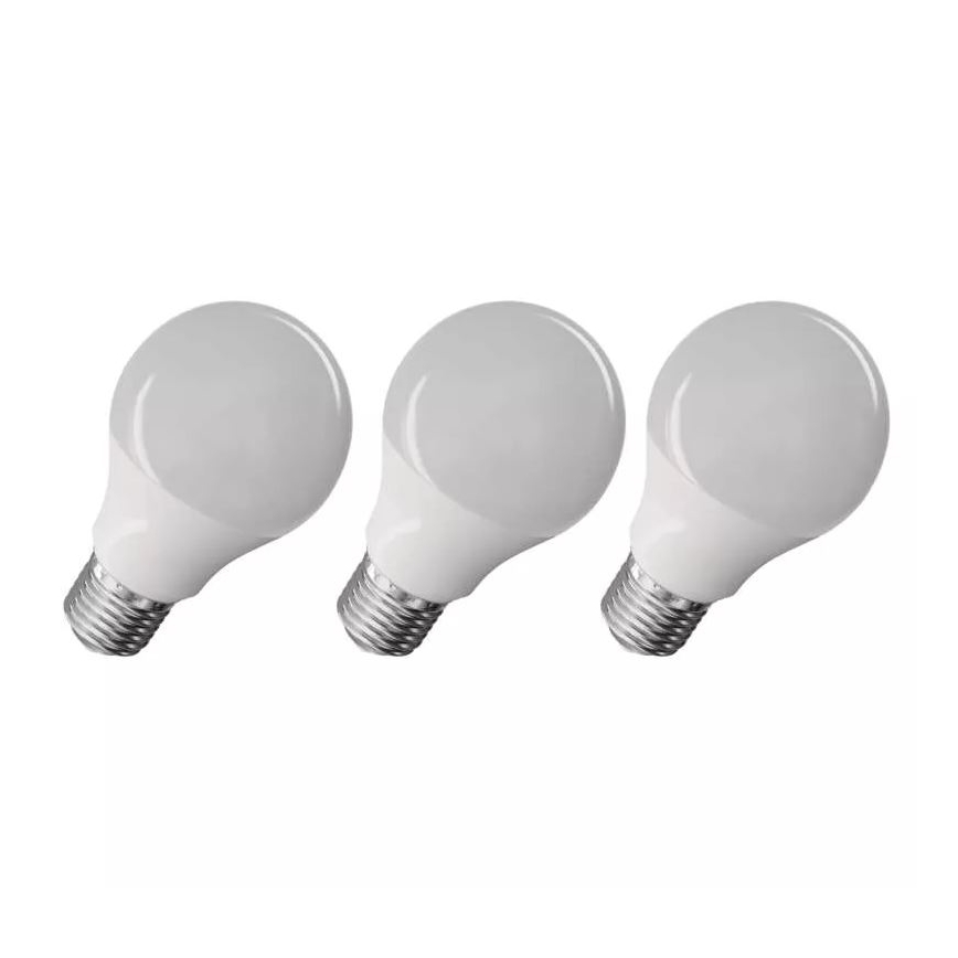 SADA 3x LED Žiarovka A60 E27/7,2W/230V 4000K CRI 94 Ra