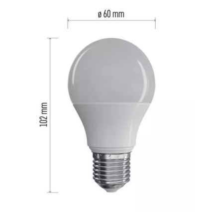 SADA 3x LED Žiarovka A60 E27/7,2W/230V 4000K CRI 94 Ra