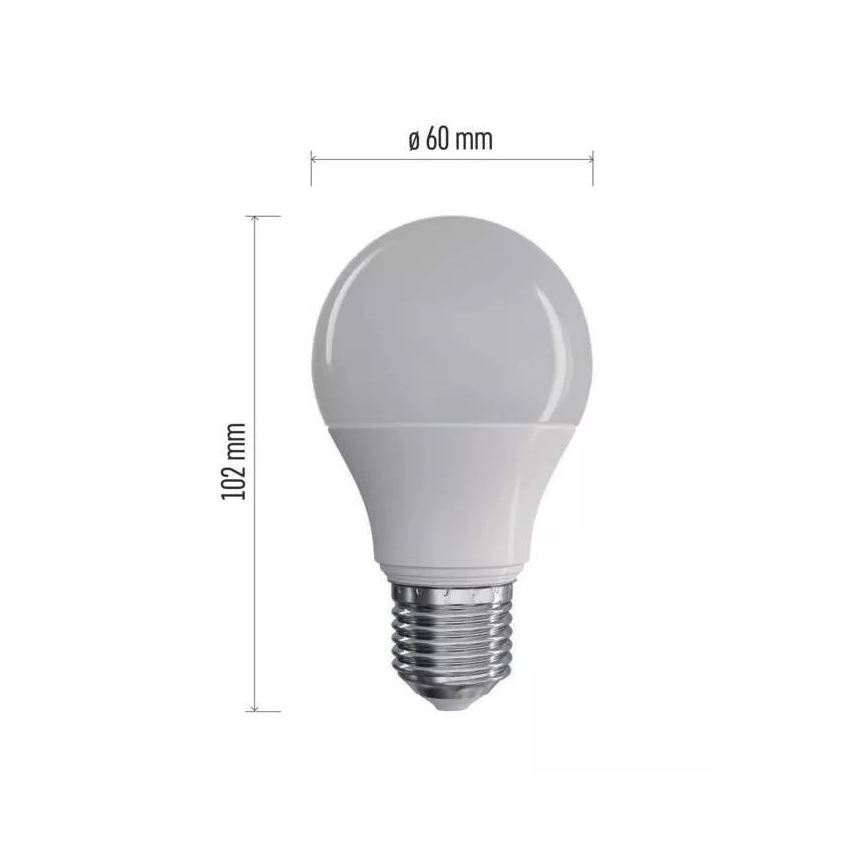 SADA 3x LED Žiarovka A60 E27/7,2W/230V 4000K CRI 94 Ra